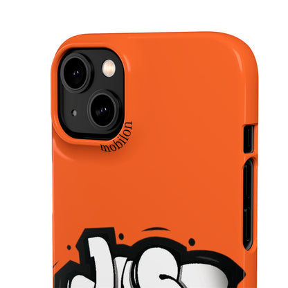 Urban Graffiti Phone Case - Stylish Snap Case for Trendsetters, Gifts for Her, Birthday Present, Tech Accessories, Just Do It!