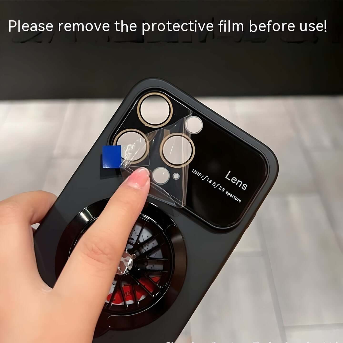Rotarycase: Spinning Bracket Stand Magsafe Iphone Case | Full HD Camera Shield