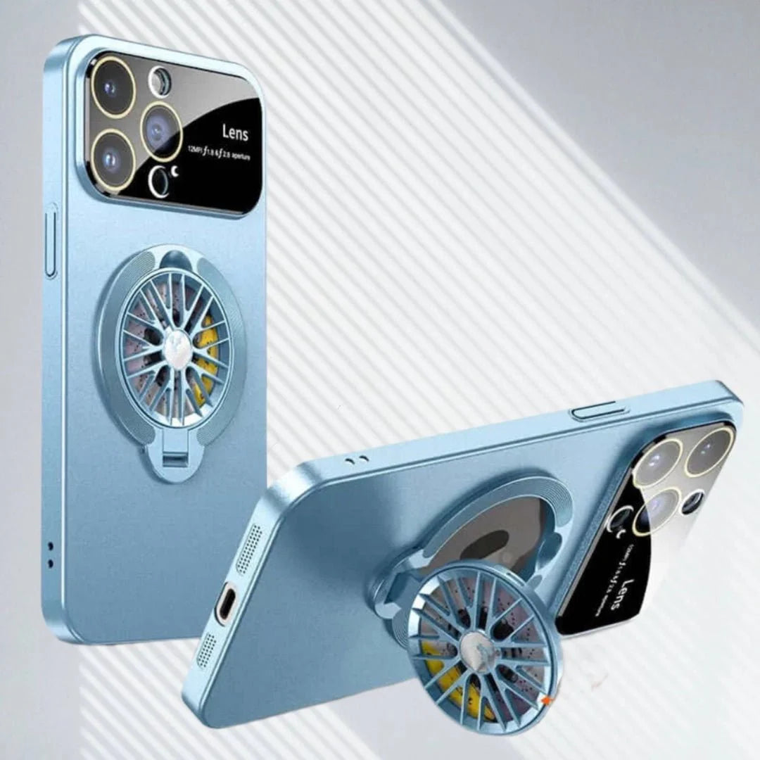 Rotarycase: Spinning Bracket Stand Magsafe Iphone Case | Full HD Camera Shield