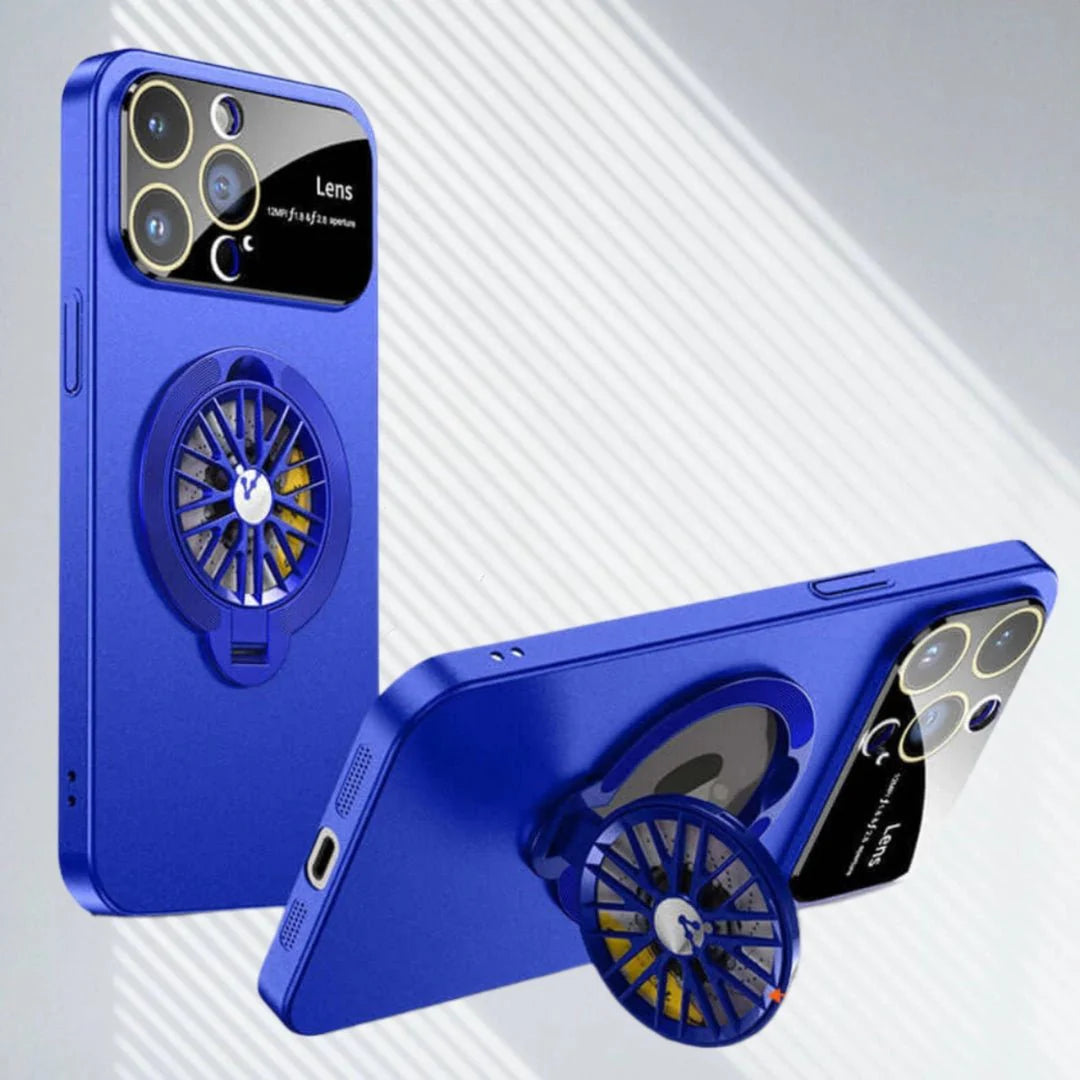 Rotarycase: Spinning Bracket Stand Magsafe Iphone Case | Full HD Camera Shield