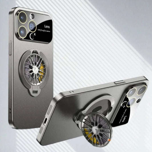 Rotarycase: Spinning Bracket Stand Magsafe Iphone Case | Full HD Camera Shield