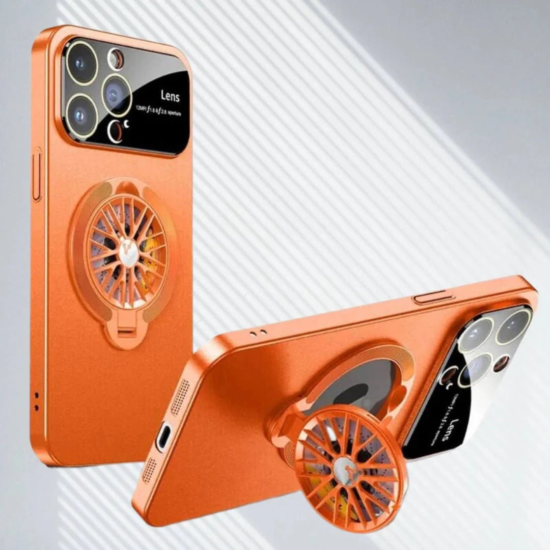 Rotarycase: Spinning Bracket Stand Magsafe Iphone Case | Full HD Camera Shield